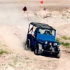 Blue Desert Jeep