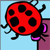 Evil Lady Bug Pong