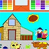 Kids Farm Coloring